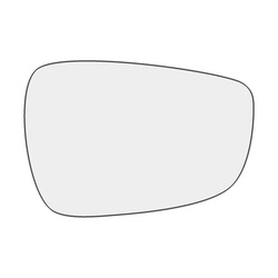 Szkło/lustro hyundai i30 gd 2011-2017 2016 2015 фото №1
