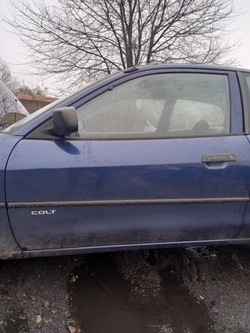 Зеркало левая механическое mitsubishi colt cj0 cjo 02r 1,3 кондиционер фото №1