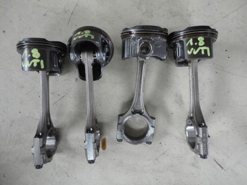 Поршень шатун toyota 1.8 vvt-i 2zr-fe 2zr-bfe фото №1