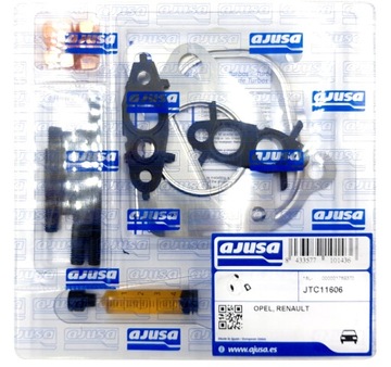 Прокладки гвинти турбіни 2.0 dci trafic ii vivaro фото №1