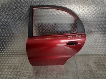 Двері лівий зад daewoo lanos 74u фото №1