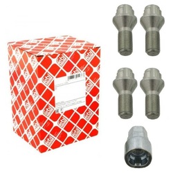 Болты zabezpieczające kół peugeot renault citroen фото №1