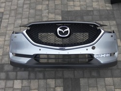 Бампер, решётка, решётка радиатора, планка правая mazda cx-5 фото №1