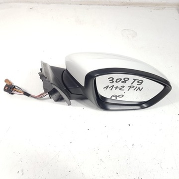 Зеркало правые 11+2 pin peugeot 308 t9 фото №1