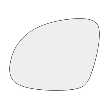 Szkło/lustro volkswagen sharan 2009-2022 2010 2011 фото №1