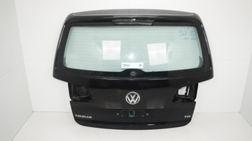 Кришка багажника зад vw touran i рестайлінг 1t3 10-16r lc9x фото №1