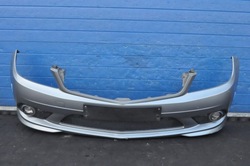 Mercedes клас c w204 amg бампер перед переднє фото №1