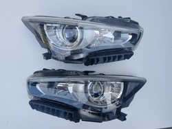 Лампа левая правая передняя фара комплект infiniti q50 европа фото №1