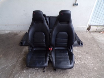 Сиденья кожаные комплект mercedes w207 надувные фото №1