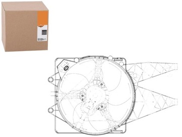 Wentulator радіатор nrf al7514 der01020 ev885200 фото №1