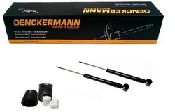 Амортизатори mercedes 190 w201 перед kpl захисні накладки hd фото №1