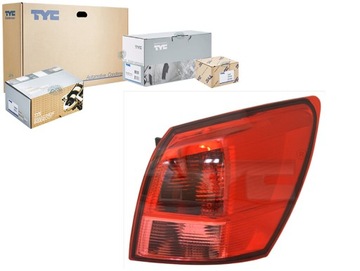 Лампа зад l nissan qashqai i j10 02.07-04.10 tyc фото №1