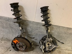 Поворотный кулак ножка audi q3 83a 83f амортизатор правая комплект фото №1