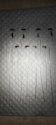 Bmw 5 6 7 фоновый модуль дверь левый правые перед зад led оптоволокно 9163755 фото №1