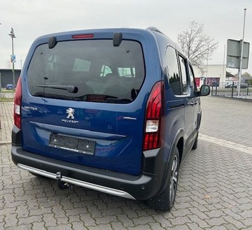 Toyota proace city кришка задня відкидна скло 2018 - колір синій ejg фото №1