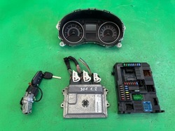 Компьютер набор стартовый иммобилайзер старт peugeot 301 1.2 vti 12- c-elysee фото №1