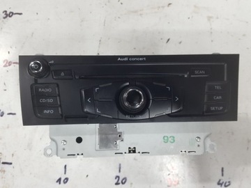 Audi a4 b8 08r- радіо cd англієць concert фото №1