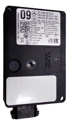 Mercedes sprinter vito блок керування мертвого pola фото №1