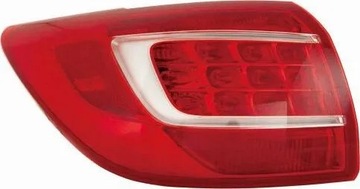 Лампа зад задняя kia sportage sl '10- левая depo фото №1