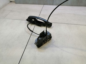 Замок дверь ручка левый зад grand scenic i 6 pin фото №1