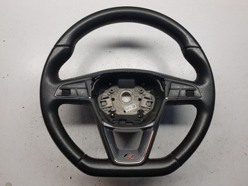 Seat leon iii 3 12-20r fr кермо шкіряний фото №1