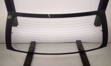 Стекло задняя зад opel corsa b 5-дверь 1993-2000 с подогревом зелёная новая фото №1