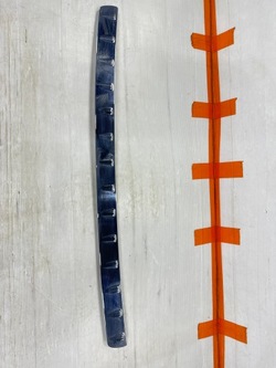 Mercedes b-klasa w246 верхняя планка бампера зад хром a2468850011 фото №1