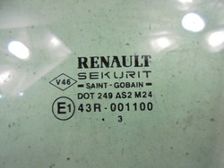Renault megane ii 03r скло двері перед ліва 43r-001100 фото №1