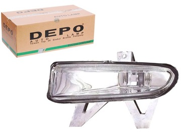 Depo лампа противотуманная peugeot 406 h1 99-04 le фото №1
