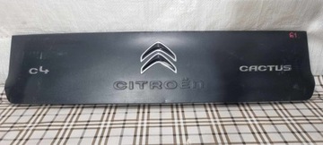 Планка накладка задняя крышка citroen c4 cactus фото №1