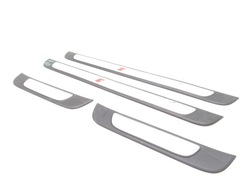 Планки накладки пороговые перед зад audi a3 8v 5d sb s-line комплект фото №1