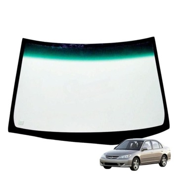 Стекло передняя honda civic sedan 2001-05 оригинальный номер 73111s5da10 73111s5ba01 73111s5 фото №1