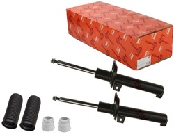 Trw 2 амортизаторы отбойники passat golf octavia 55mm фото №1