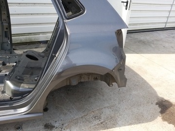 Vw polo v 6r 6c четверть крыло левая левый 5 дверь зад задняя фото №1