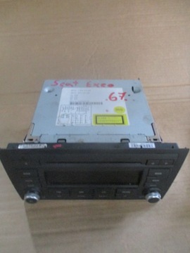 Радіо радіопрогравач cd seat exeo 3r0035186 фото №1