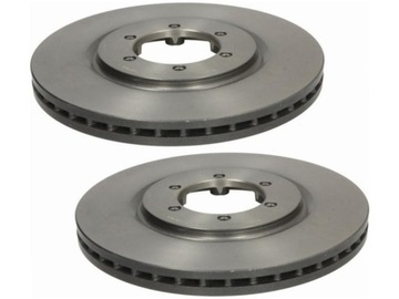 Диски перед ssangyong rexton ii 2.3-3.2 04-13 daewoo rexton 2.9 3.2 02- фото №1