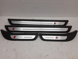 Audi sq5 8r 8r0 q5 2008-2016 накладки планки пороговые внутренние sq5 фото №1