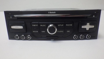 Радіо cd навігація citroen c5 iii 96661984zd фото №1