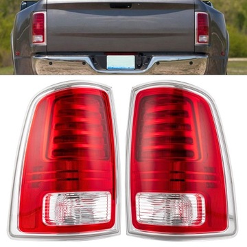 Лампа левая + правая зад led з хром комплект tyc dodge ram 2013-2018 фото №1