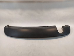 Накладка диффузор бампера зад volkswagen beetle фото №1