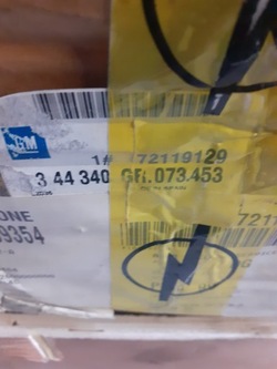 Амортизатор переднее opel corsa c 72119129 фото №1