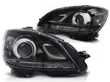Фары drl do mercedes c-class w204 sedan 2007 - 2014 фото №1