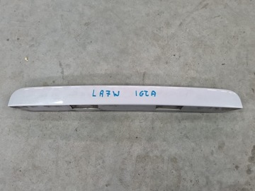 Vw t5 планка накладка освещение номерного знака крышки серебряная la7w 7h0827329 фото №1