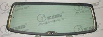 Стекло задняя volkswagen touran 2003-2011 ciemnozielona с подогревом фото №1