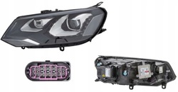 Фара лівий vw touareg 7p5 10-14 ксенон hella фото №1