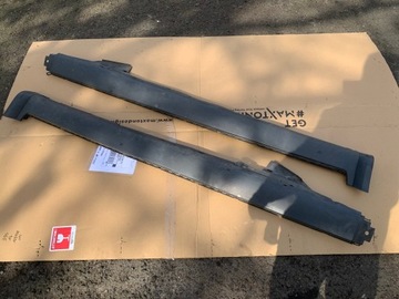 Планки накладки пороговые пороги audi a6 c5 allroad красивый комплект фото №1