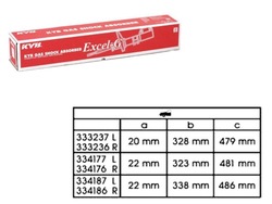 Kyb амортизатор toyota corolla 1.3 ee111_ _e11_ фото №1