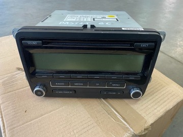 Vw passat b6 05r- радіо cd радіопрогравач фото №1