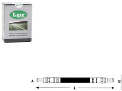 Lpr шланг гальмівний t fiesta 89- фото №1