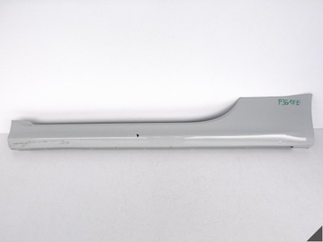 Fiat 500 abarth 07-23 рестайлінг поріг планка порогова накладка накладка ліва фото №1